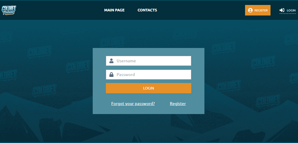 coldbet partners login